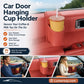 🚗 Save 50%! 🧃 Leather Car Cup Holder – Wide opening, clip‑on & stylish PU ✨