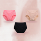 Plus Size Leak Proof Cotton High Waist Panties