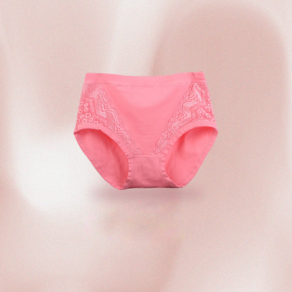 Plus Size Leak Proof Cotton High Waist Panties