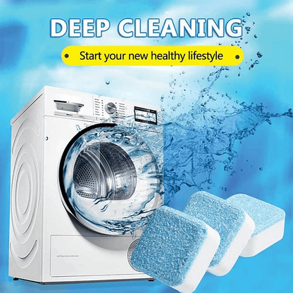 ⏳Time-Limited Special⏰Washing Machine Cleaner – Fast action, no rinse, for all machine types 🌀⏱️