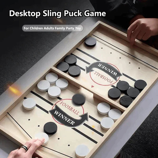 🎅Christmas Hot Sale🔥Best Interactive Game Ever - Fast Sling Puck Game