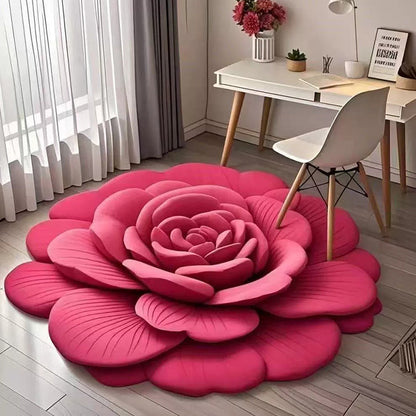 🏠2025 New Product🔥Floral Plush & Diatomaceous Earth Floor Mat