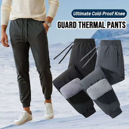 ❄️Winter Hot Sale🔥Ultimate Cold-Proof Knee-Guard Thermal Pants – Stay Warm in Extreme Winter