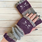 🐱Cute Women’s Knitted Cat Gloves — For Warm Hands & Free Fingers🧶