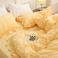 🔥Free Shipping🔥Skin Friendly Lace Blanket 4 Piece Set