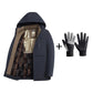 Men’s Winter Thermal Thick Hooded Parka Coat