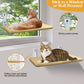 Foldable Balcony Cat Hammock Cat Utensils Powerful Suction Cup Cat Hanging Window Hammock Fat Cat Cat Nest