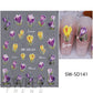 📢📢Buy 1 Get 1 Free !! ⏰5D Floral Nail Stickers