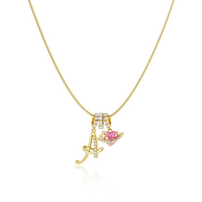💖Last Day Huge Discount✨3-Layering Initial A-Z Letter Pendant Necklaces🎀