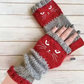 🐱Cute Women’s Knitted Cat Gloves — For Warm Hands & Free Fingers🧶