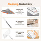 🔥2026 Hot Sale 50% OFF🔥Flat Mop with Stainless Steel Handle, come with Reusable Washable Mop Cloths🏆