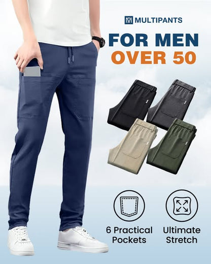 📢📢60% OFF !! ⏰MultiPants – High Stretch Multi-pocket Durable Cargo Pants