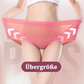 Plus Size Leak Proof Cotton High Waist Panties