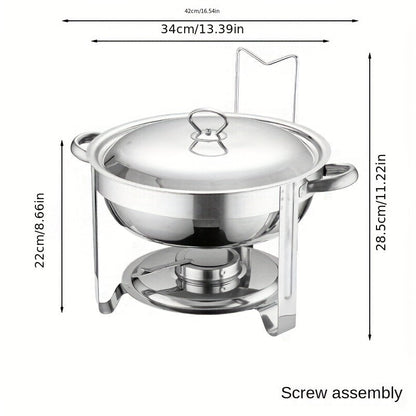 🎅🏻Pre-Christmas Hot Sale🔥Stainless Steel Chafing Dish Buffet Set