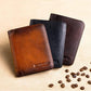 🔥2026 New Arrival🔥Minimalist RFID Blocking Leather Wallet for Men – Ultra-Thin, Genuine Top-Layer Cowhide, Short Design for Everyday Carry