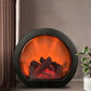 Flameless LED Fireplace Decorative Lantern Lamp