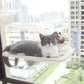 Foldable Balcony Cat Hammock Cat Utensils Powerful Suction Cup Cat Hanging Window Hammock Fat Cat Cat Nest