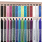 ⏳Time-Limited Special⏰14-Pack Waterproof Colored Gel Eyeliner Pencil – Metallic & Shimmer Finishes, Smudge-Proof