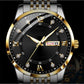 Men's Waterproof Luminous Calendar Quartz Watch