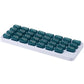 📢📢50% OFF !! ⏰Monthly Pill Organizer with Lid - Arthritis-Friendly Easy-Open Lids 31 Removable Daily Pill Pods Date Reminder & Travel Case for Vitamins & Medications