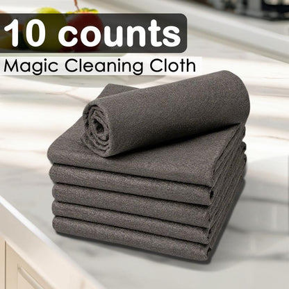 ✨10 Counts Magic Cleaning Cloth, Reuseable Thickened Streak Free Magic Cleaning Wipes