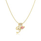 💖Last Day Huge Discount✨3-Layering Initial A-Z Letter Pendant Necklaces🎀
