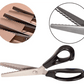 ✂️ Save 50%! 🧵 Serrated Sewing Scissors – Ultra‑sharp, zigzag cuts & comfort grip ✨