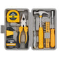 📢📢40% OFF !!⏰Portable 24-Piece Household Tool Kit – Storage Case Included, Hammer, Screwdriver, Pliers, Tape Measure & Bits for DIY Home Repairs