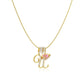 💖Last Day Huge Discount✨3-Layering Initial A-Z Letter Pendant Necklaces🎀