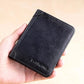 🔥2026 New Arrival🔥Minimalist RFID Blocking Leather Wallet for Men – Ultra-Thin, Genuine Top-Layer Cowhide, Short Design for Everyday Carry