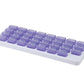 📢📢50% OFF !! ⏰Monthly Pill Organizer with Lid - Arthritis-Friendly Easy-Open Lids 31 Removable Daily Pill Pods Date Reminder & Travel Case for Vitamins & Medications