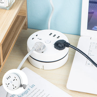 📢📢30% OFF !!⏰Cord-Winding Universal Power Strip