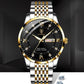 Men's Waterproof Luminous Calendar Quartz Watch