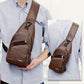 📢📢40% OFF !! ⏰Men's Multifunctional High Quality Leather Chest Bag