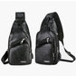 📢📢40% OFF !! ⏰Men's Multifunctional High Quality Leather Chest Bag