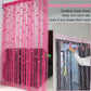 Velcro Rose Thread Tassel Door Curtain