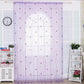 Velcro Rose Thread Tassel Door Curtain