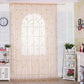 Velcro Rose Thread Tassel Door Curtain