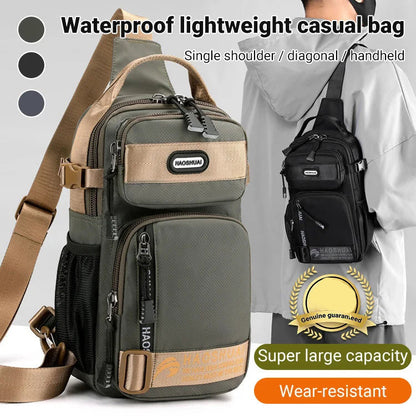 📢📢40% OFF !! ⏰Adjustable Oxford Cloth Casual Chest Bag – Stylish & Durable ✨