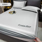🔥Free Shipping🔥Summer Ice Cooling Silky Bed Fitted Sheet & Pillow Cover