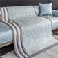 Luxury Leaf Pattern Lightweight Sofa Cushion