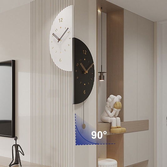 Double-sided 90-degree Corner Wall Clocks