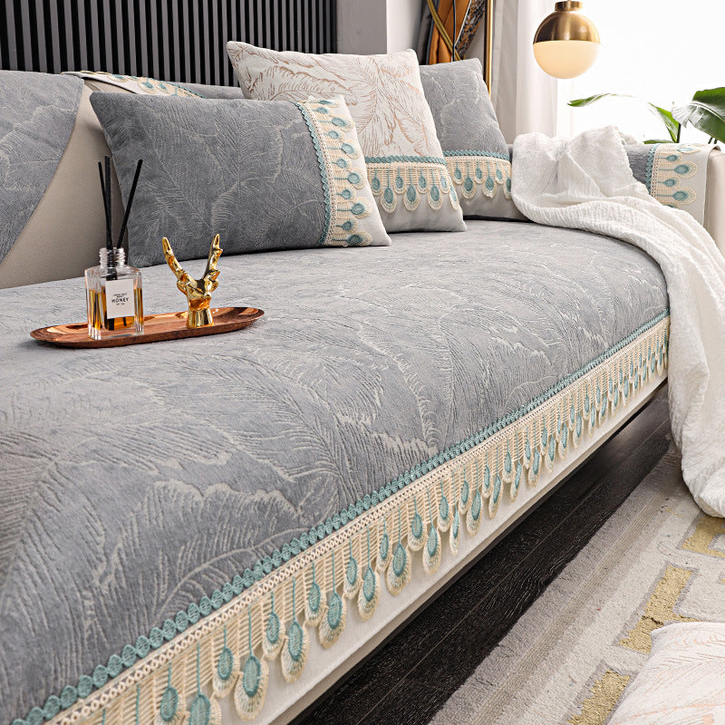 Ultra-Soft Non-Slip Sofa Cover & Cushion Cover for All Seasons – linacky