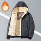 Men's Winter Warm Zipper Hooded Coat