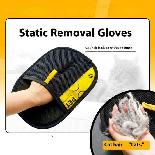 Double-Sided Grooming Gloves