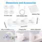 🔥Free Shipping🔥Portable LED Makeup Light with Suction Cup