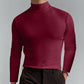 ⏳Time-Limited Special⏰Mens High Neck Slim Fit Long Sleeve T-shirt