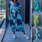 ✨Women's Printed V - Neck Casual Elegant Dress(🔥50% OFF)