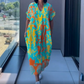 ✨Women's Printed V - Neck Casual Elegant Dress(🔥50% OFF)