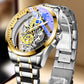 📢📢50% OFF !! ⏰Double-Sided Skeleton Automatic Tourbillon Non-Mechanical Movement Watches